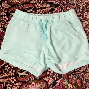 Teal shorts